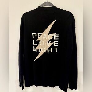 Spiritual Gangster Womens Cardigan Size S.  Black